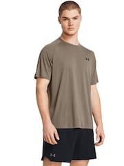 Серо-коричневый - Футболка Under Armour Tech 2 - Изображение 1 из 4