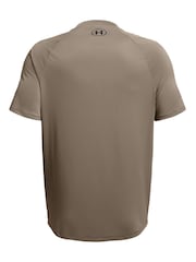 Серо-коричневый - Футболка Under Armour Tech 2 - Изображение 4 из 4