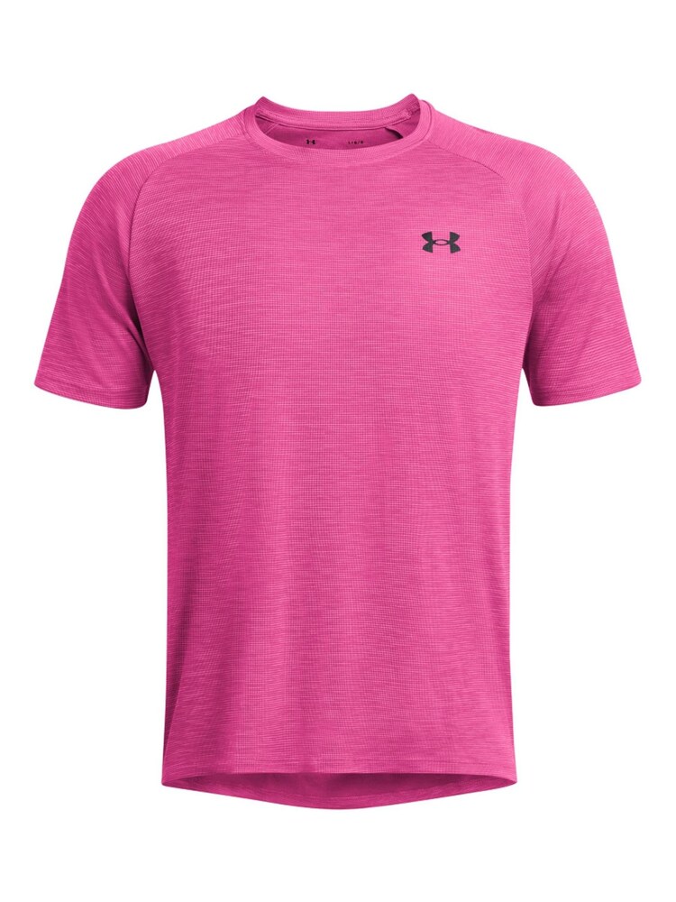 Under Armour Pink Tech Textured T-Shirt - Image 1 of 2