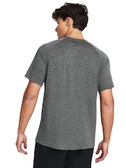 Under Armour Grey Grey Tech Textured T-Shirt - Image 2 of 5
