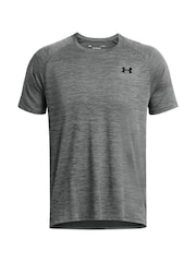 Under Armour Grey Grey Tech Textured T-Shirt - Image 4 of 5
