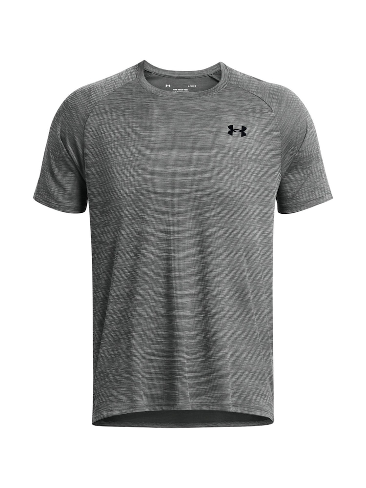 Under Armour Grey Grey Tech Textured T-Shirt - Image 4 of 5