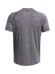 Under Armour Grey Grey Tech Textured T-Shirt - Image 5 of 5