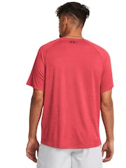 Under Armour Red Tech Textured T-Shirt - Image 2 of 5
