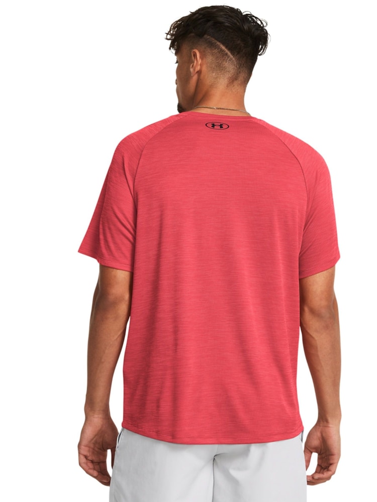 Under Armour Red Tech Textured T-Shirt - Image 2 of 5