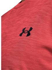 Under Armour Red Tech Textured T-Shirt - Image 5 of 5