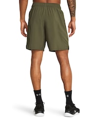 Under Armour Green Woven Wordmark Shorts - Image 2 of 4