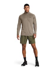 Under Armour Green Woven Wordmark Shorts - Image 3 of 4