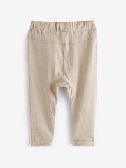 Stone Lightweight 100% Cotton Jersey Joggers (3mths-7yrs) - Image 6 of 8