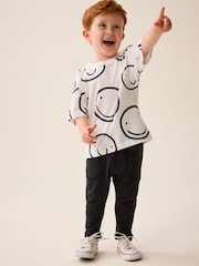 Anthrazitgrau - Leichte Jogginghosen aus 100 % Baumwolljersey (3M.-7J.) - Bild 2 von 6