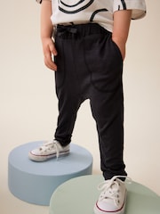 Anthrazitgrau - Leichte Jogginghosen aus 100 % Baumwolljersey (3M.-7J.) - Bild 4 von 6