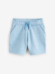 Blue Stripe Lightweight Jersey Shorts (3mths-7yrs) - Image 4 of 6