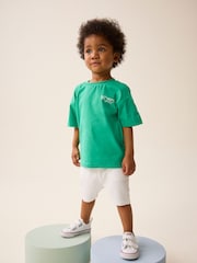 Weiß - Jersey-Shorts aus 100% Baumwolle (3 Monate–7 Jahre) - Bild 2 von 6