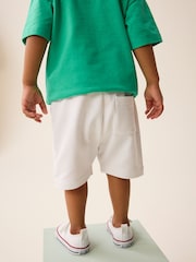 Weiß - Jersey-Shorts aus 100% Baumwolle (3 Monate–7 Jahre) - Bild 3 von 6