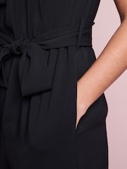Black Cowl Neck Jumpsuit - Image 4 of 4