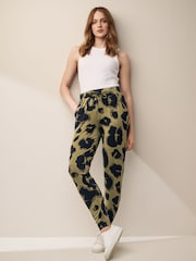 Green Jersey Joggers - Image 1 of 6