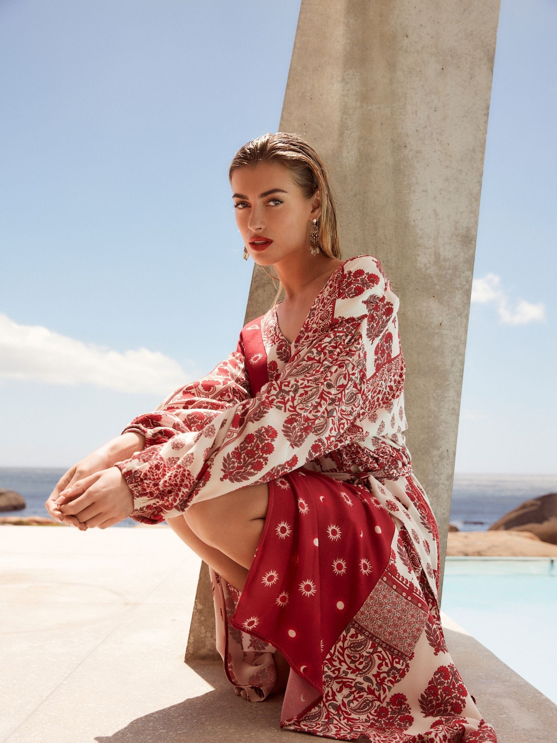 Long summer kaftans clearance