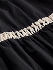 Black Summer Tiered Dress - Image 6 of 6