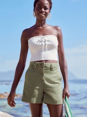 Khaki Green Boy Chinos Shorts - Image 1 of 6