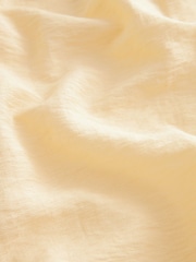 Cream Textured Wide Leg Trousers - Image 7 of 7