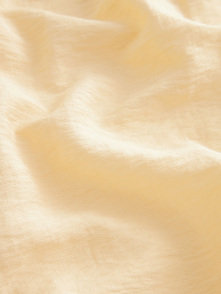 Cream Textured Wide Leg Trousers - Image 7 of 7
