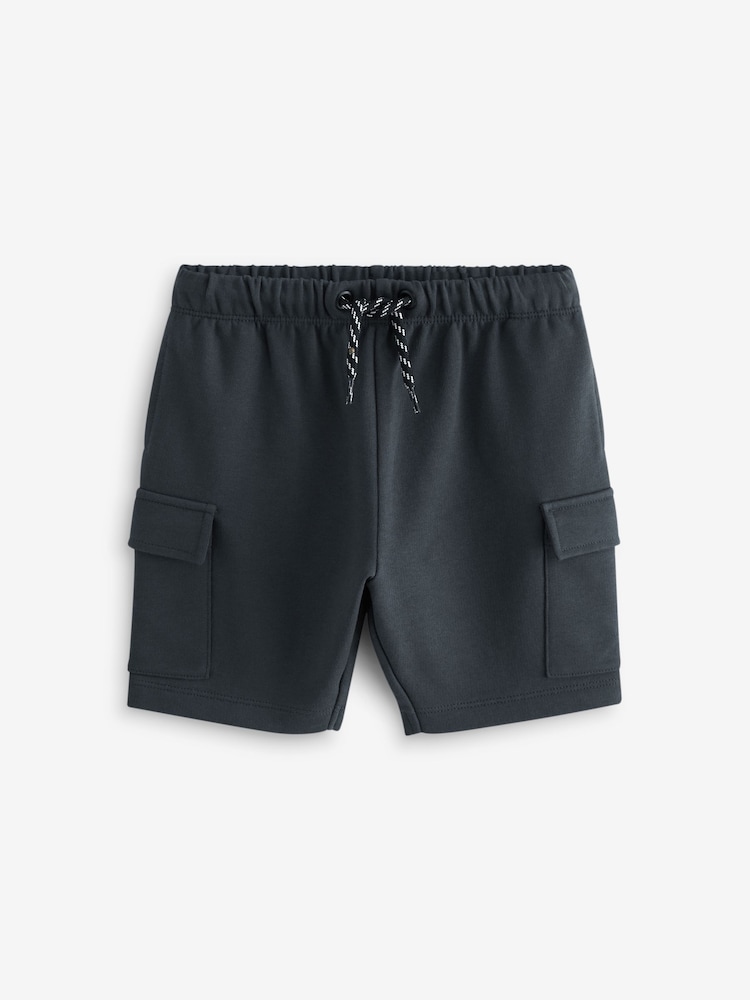 Khaki Green Utility Shorts 2 Pack (3mths-7yrs) - Image 2 of 5
