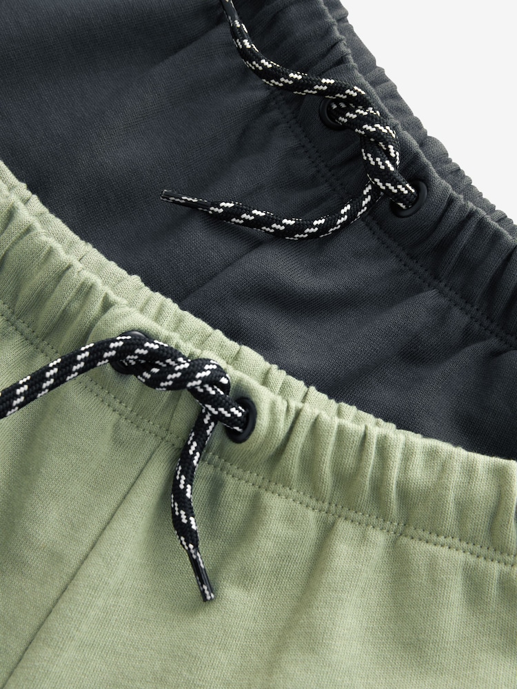 Khaki Green Utility Shorts 2 Pack (3mths-7yrs) - Image 5 of 5
