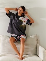 B By Ted Baker Cotton T-Shirt and Cycling Shorts Set - Image 2 of 12