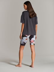 B By Ted Baker Cotton T-Shirt and Cycling Shorts Set - Image 7 of 12
