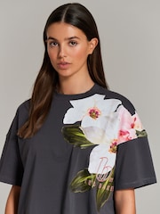 B By Ted Baker Cotton T-Shirt and Cycling Shorts Set - Image 8 of 12