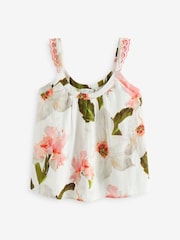 B by Ted Baker Ecru 100% Cotton Short Pyjamas Set - Image 10 of 11