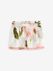 B by Ted Baker Ecru 100% Cotton Short Pyjamas Set - Image 11 of 11