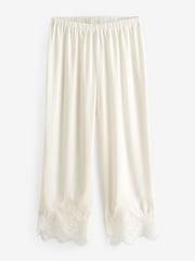 B by Ted Baker Bridal Satin Cami Ivory White Pyjamas Set - Image 11 of 13