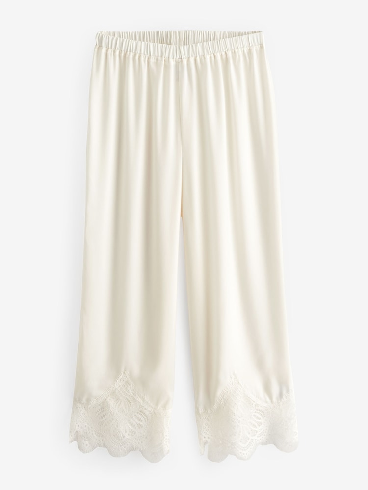 B by Ted Baker pyjama blanc ivoire en satin de mariée - Image 11 of 13