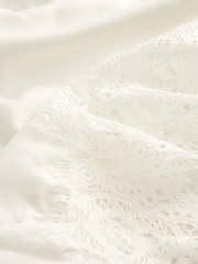 B by Ted Baker Bridal Satin Cami Ivory White Pyjamas Set - Image 12 of 13