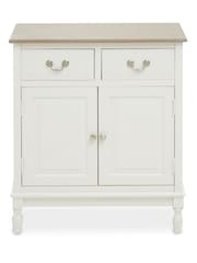 Interiors by Premier White Heritage 2 Drawer Sideboard - Image 5 of 6