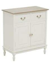 Interiors by Premier White Heritage 2 Drawer Sideboard - Image 6 of 6