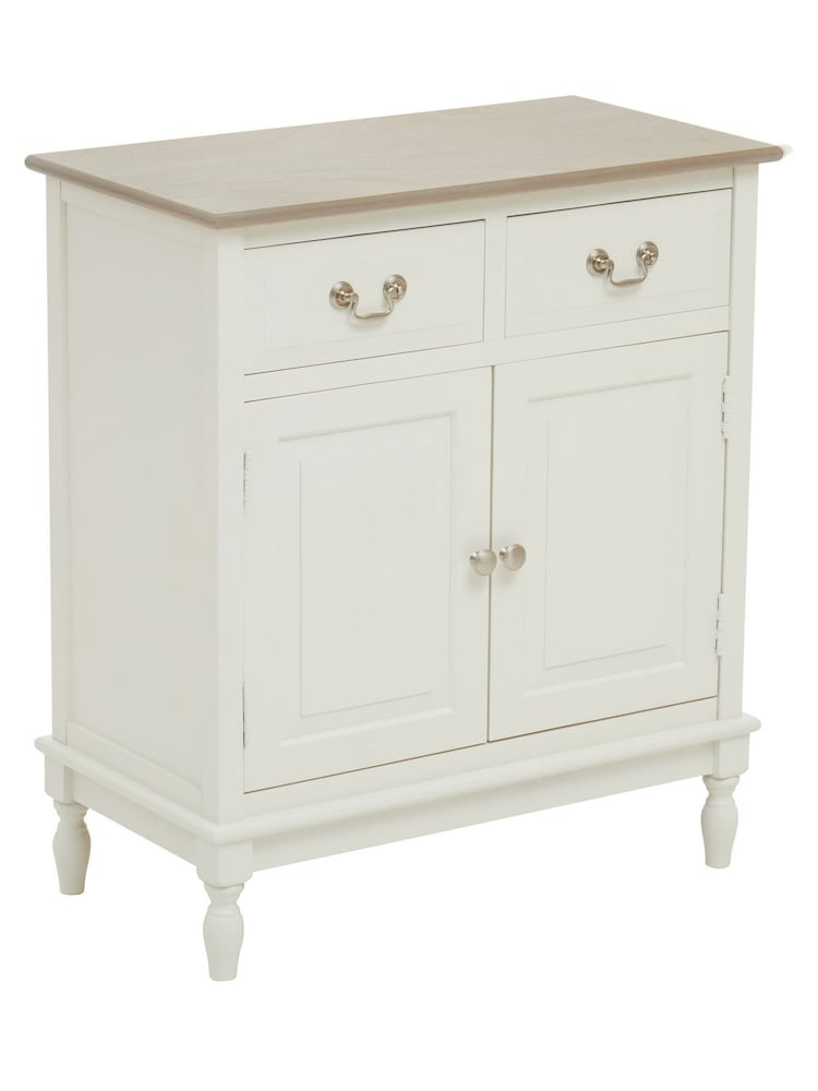 Interiors by Premier White Heritage 2 Drawer Sideboard - Image 6 of 6