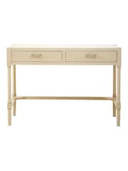 Interiors by Premier White Heritage Desk with 2 Drawers - Image 6 of 6