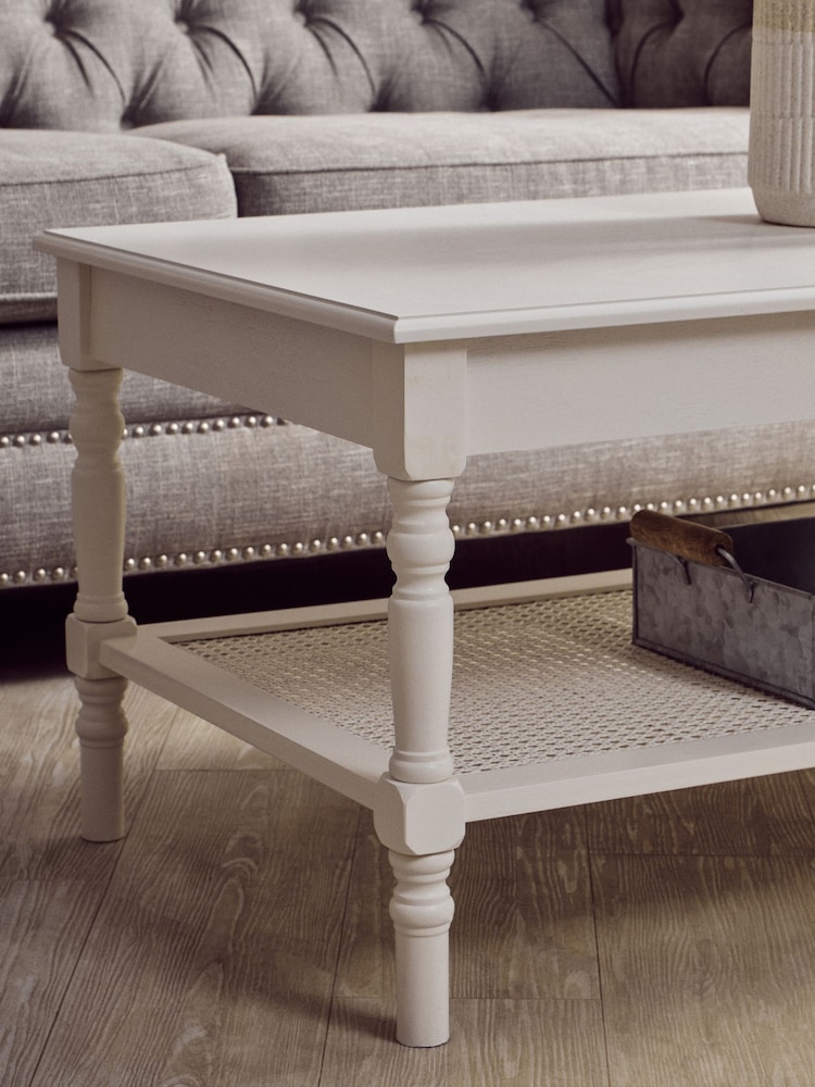 Interiors by Premier White Heritage Coffee Table - Image 2 of 6