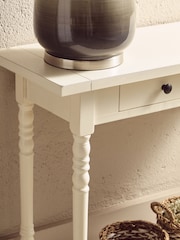 Interiors by Premier White Heritage 2 Drawers Console Table - Image 3 of 6