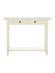 Interiors by Premier White Heritage 2 Drawers Console Table - Image 5 of 6