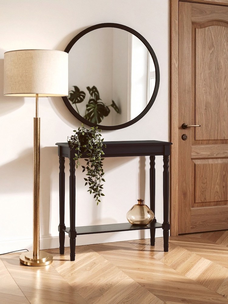 Interiors by Premier Black Heritage Console Table - Image 1 of 6 Interiors by Premier Black Heritage Console Table - Image 1 of 6