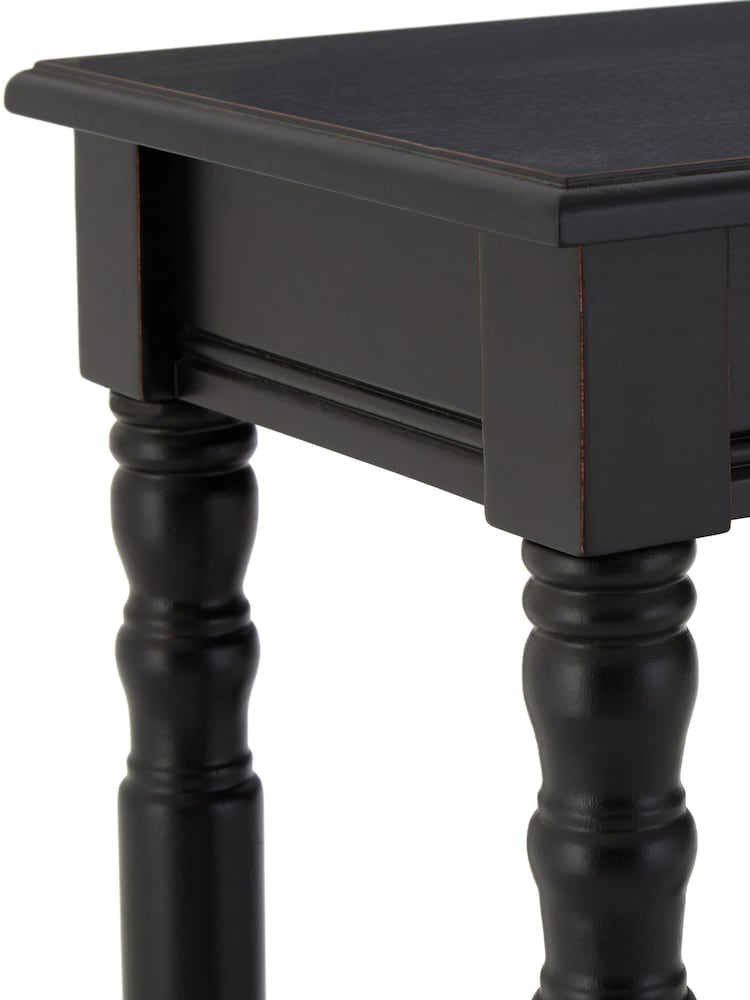 Interiors by Premier Black Heritage Console Table - Image 6 of 6 Interiors by Premier Black Heritage Console Table - Image 6 of 6