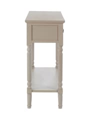 Interiors by Premier Grey Heritage 3 Drawer Putty Console Table - Image 6 of 6