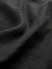 Black Linen Blend Skort - Image 6 of 6