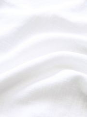 White Linen Blend Skort - Image 5 of 5