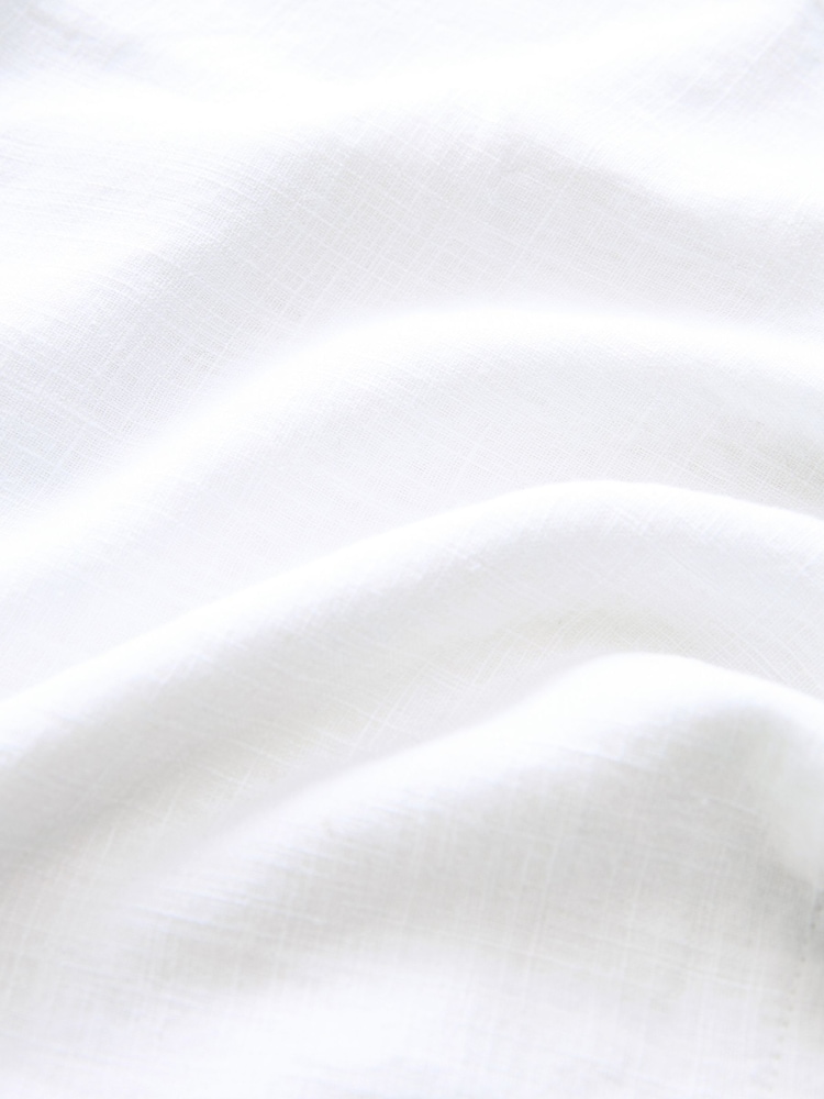 White Linen Blend Skort - Image 5 of 5