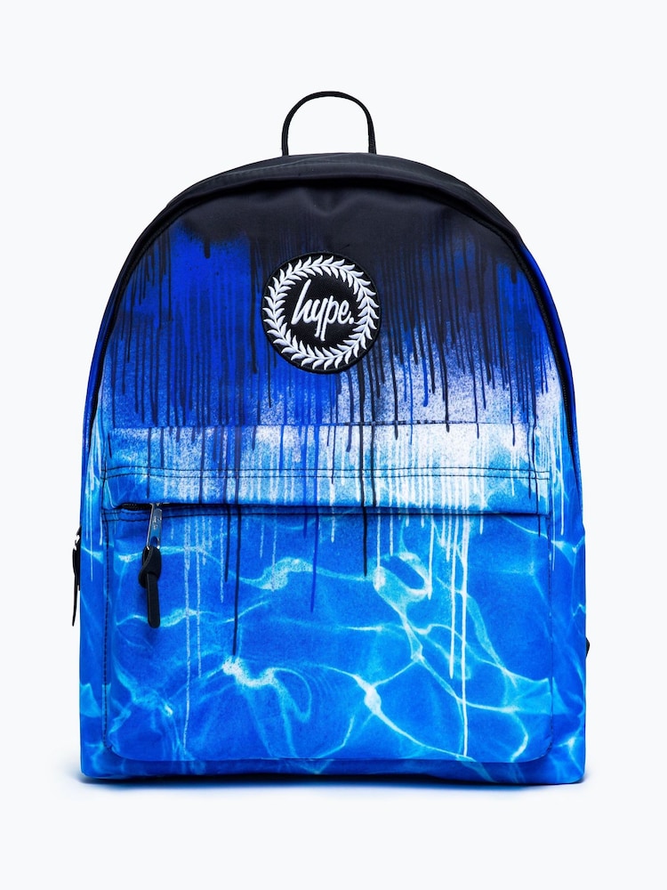 Hype Blue Pool Drips Backpack - Image 1 of 2