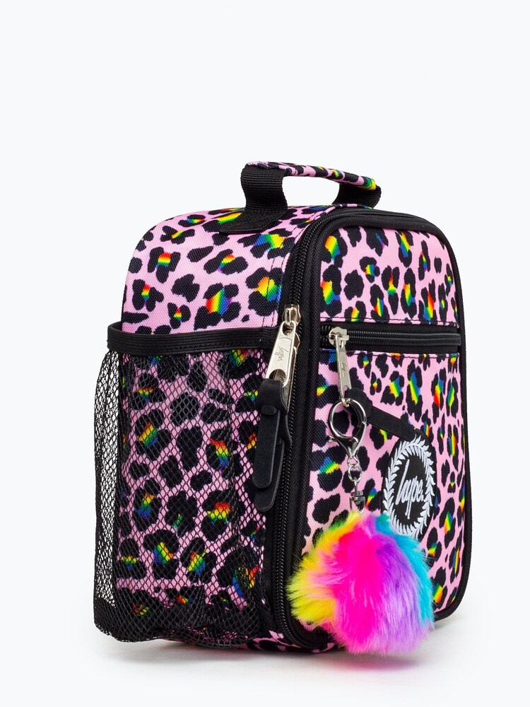 Hype. Rainbow Leopard Animal  Lunch Box - Image 8 of 8